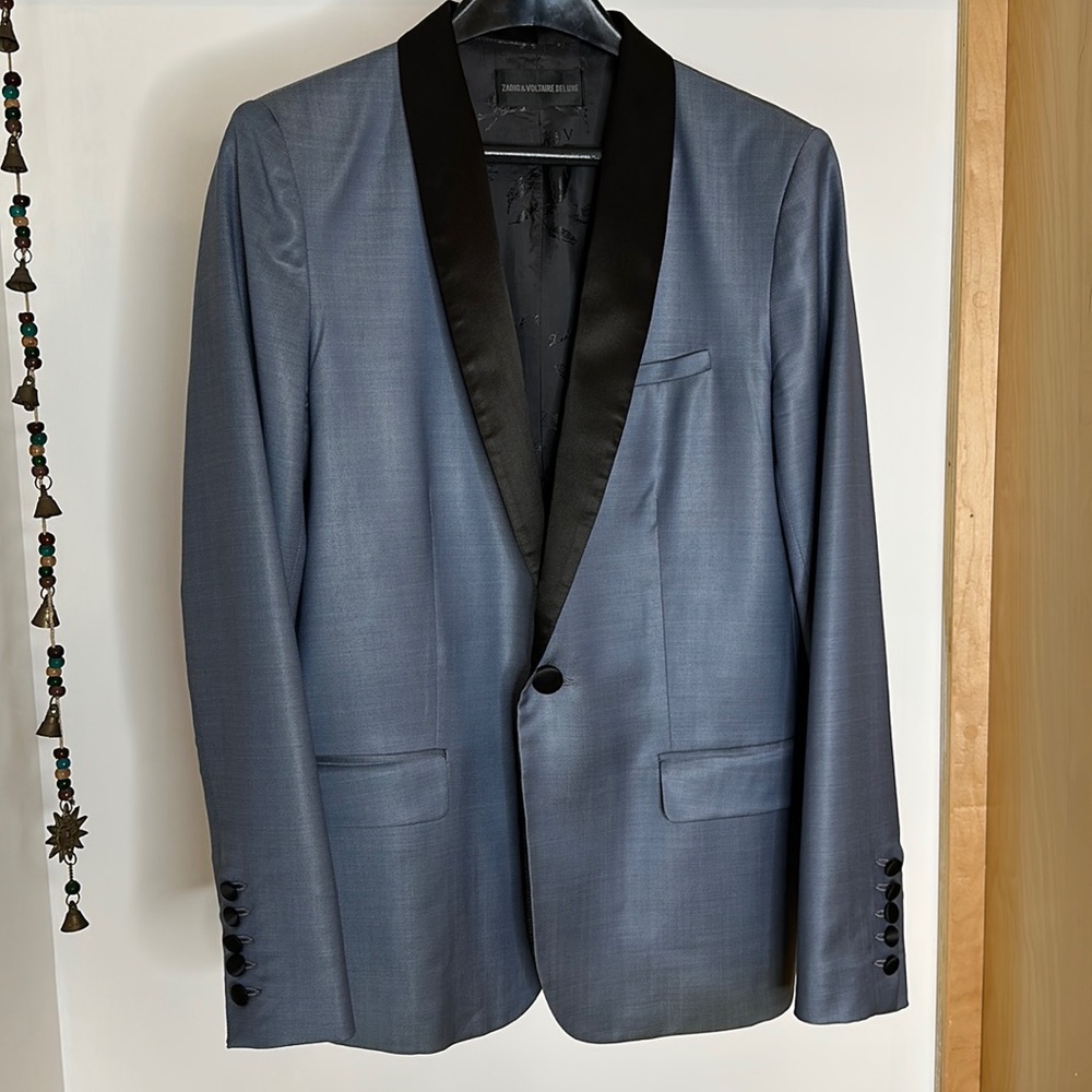 Zadig & Voltaire Deluxe Vandy Tuxedo Blazer Sz. 12-14